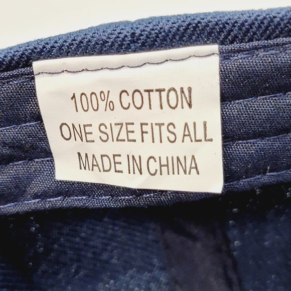 Skull - Red White & Blue - Baseball Cap - ‎ 100% Cotton - NWT - Picture 6 of 6